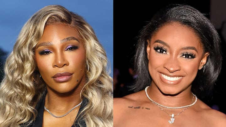 Serena Williams and Simone Biles