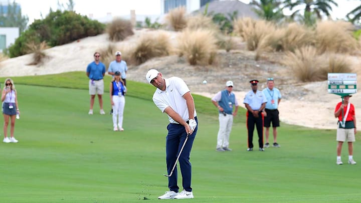 Scottie Scheffler repeated as champion in the limited-field event in the Bahamas.