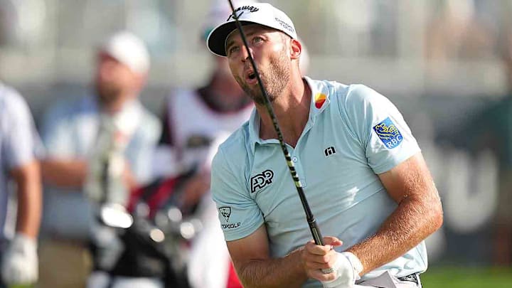 Sam Burns takes a one-shot lead into Sunday at Oakmont.