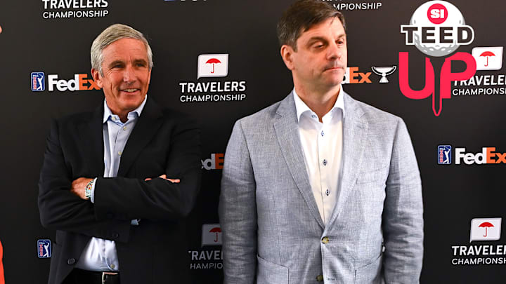 Jay Monahan and his heir apparent, Brian Rolapp.