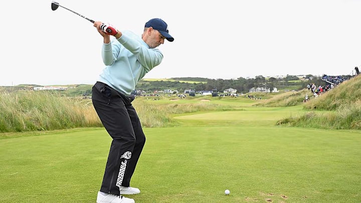 Sergio Garcia received LIV Golf's lone exemption into this week's Open field.