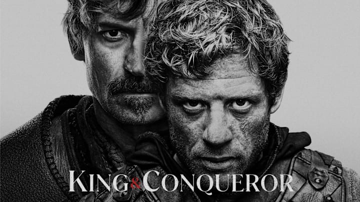James Norton as Harold, Earl of Wessex, Nikolaj Coster-Waldau as William, Duke of Normandy in King & Conqueror
