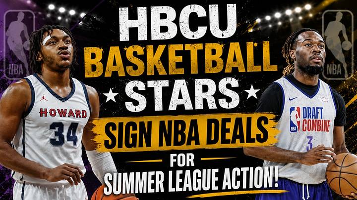 Bryce Harris (Howard) and Aaron Nkrumah (Tennessee State) signed NBA deals. Bryce Harris (Howard) and Aaron Nkrumah (Tennessee State) signed NBA deals.