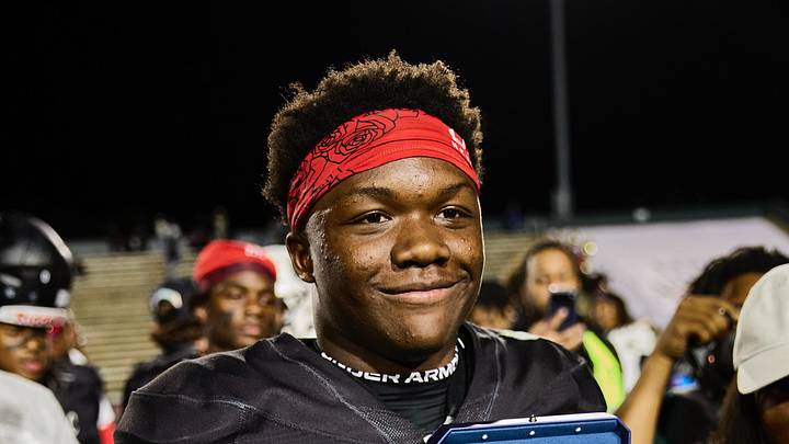 Easton Royal smiles after being named game MVP of the Under Armour All-American Game Easton Royal smiles after being named game MVP of the Under Armour All-American Game