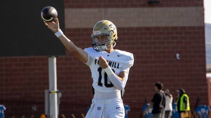 Foothill QB Ryder Dobbs is set for a huge 2026 season. Foothill QB Ryder Dobbs is set for a huge 2026 season.