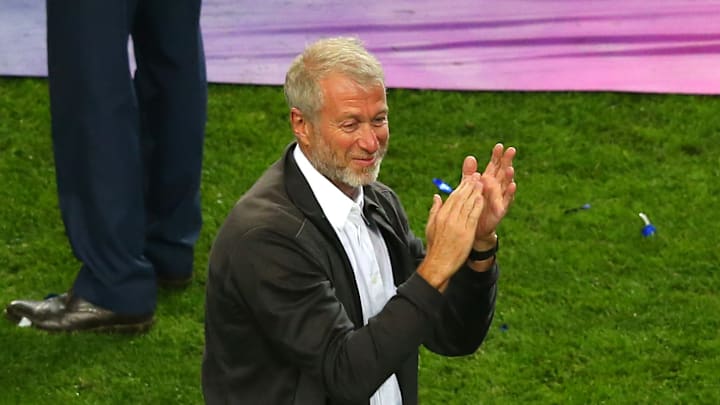 Roman Abramovich lors de la victoire de Chelsea en finale de Ligue des Champions. 