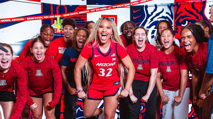 Arizona target Natalya Hodge on her recruiting visit to Tucson