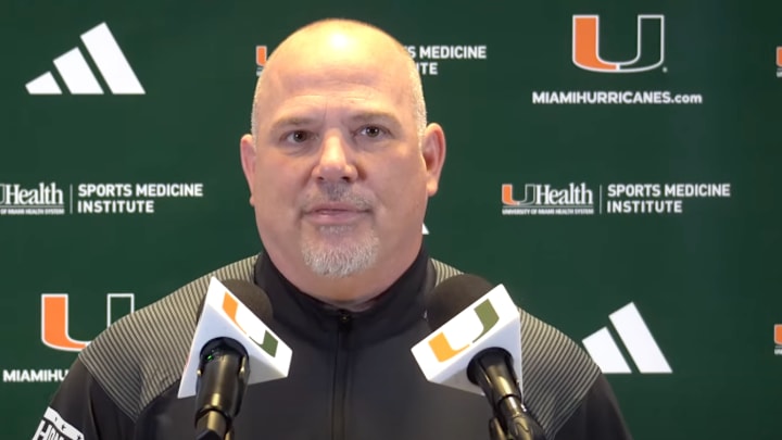 Miami's defensive coordinator Lance Guidry is answering questions in preparation for Miami's game against Wake Forest.