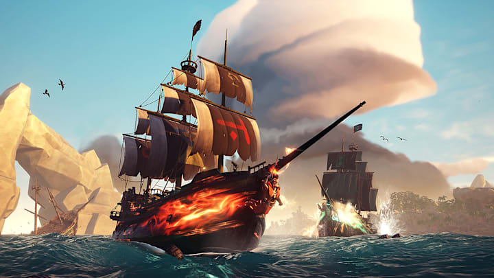 Sea of Thieves Key Art. Courtesy of Microsoft.