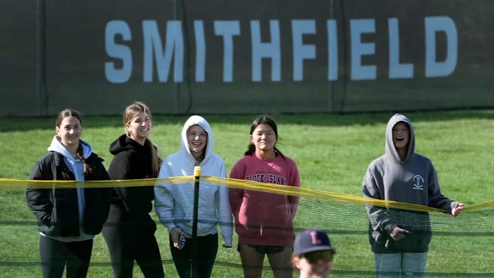 Smithfield High School baseball fans Smithfield High School baseball fans