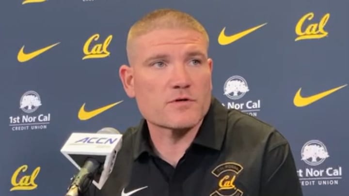 Cal head coach Tosh Lupoi