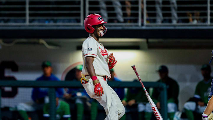 Tre Phelps hits a game tying home run for the Bulldogs. Tre Phelps hits a game tying home run for the Bulldogs.