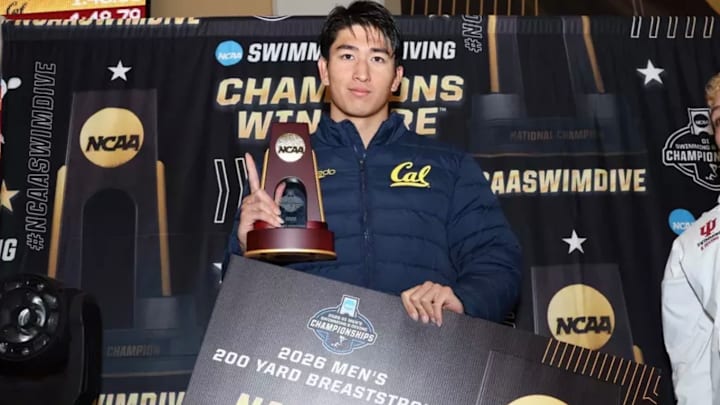 Cal sophomore Yamato Okadome