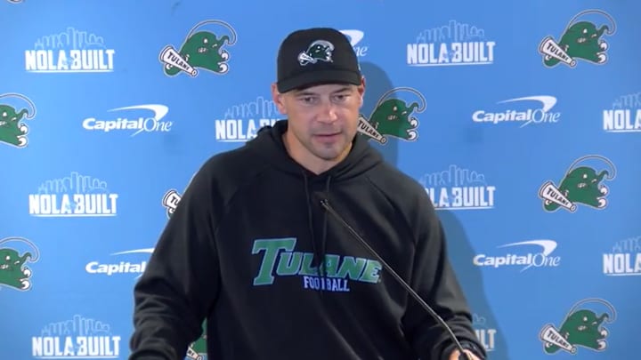 Tulane football coach Jon Sumrall Talks about the Future