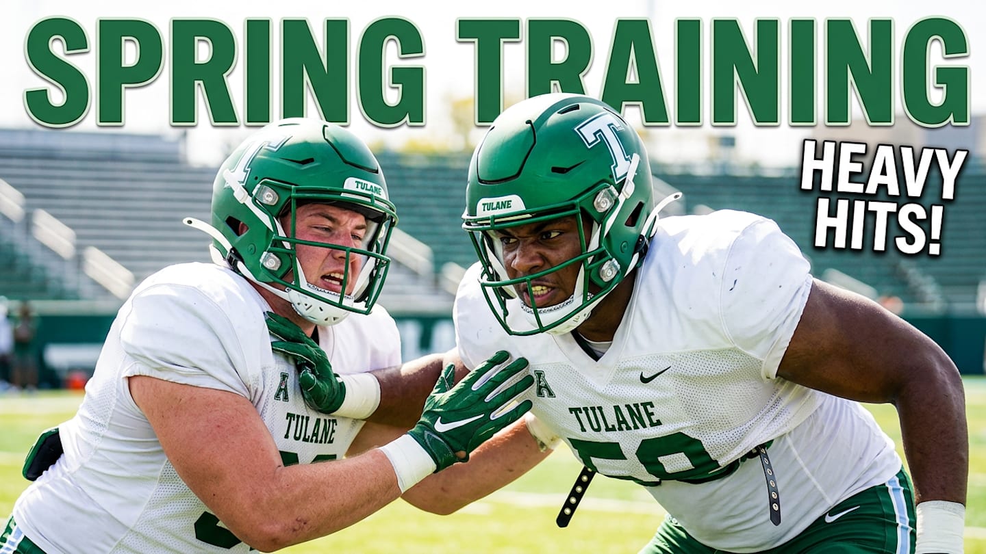 Tulane Spring Football Begins Today!