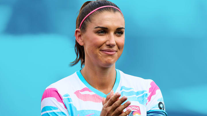 Former San Diego Wave FC player Alex Morgan
