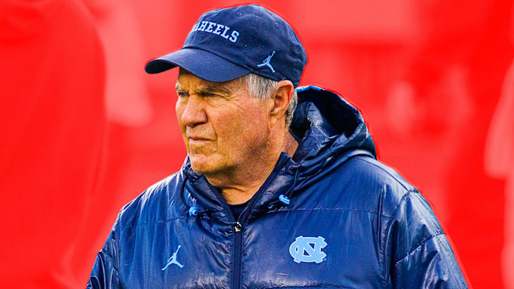 North Carolina head coach Bill Belichick