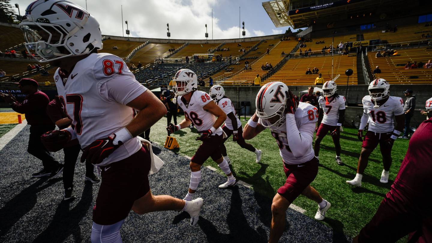 Late Defensive Struggles Haunt Virginia Tech in 25-20 Loss to Cal