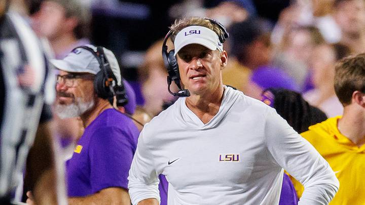 LSU Tigers head coach Lane Kiffin. Mandatory Credit: Stephen Lew-Imagn Images LSU Tigers head coach Lane Kiffin. Mandatory Credit: Stephen Lew-Imagn Images
