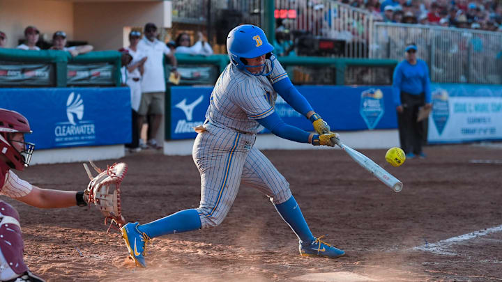 UCLA Softball Catcher Sofia Mujica vs. Alabama