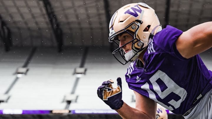 Sawyer Racanelli is shown at the UW in 2021.