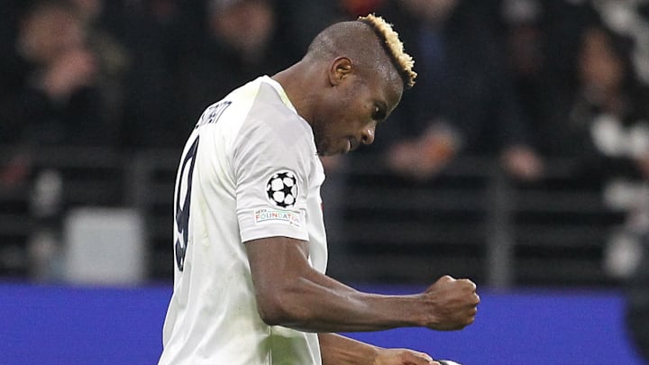 Deuxième but en Ligue des Champions cette saison pour Victor Osimhen