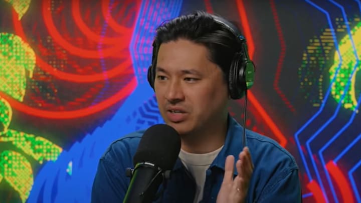 Pablo Torre during an episode of "Pablo Torre Finds Out."