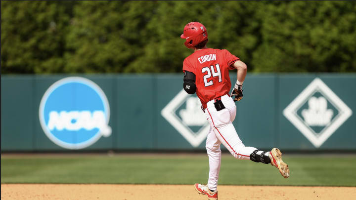 Georgia first baseman and outfielder Charlie Condon (24) during Georgia’s game against Florida at Foley Field in Athens, Ga., on Saturday, May 18, 2024. (Kari Hodges/UGAAA) Georgia first baseman and outfielder Charlie Condon (24) during Georgia’s game against Florida at Foley Field in Athens, Ga., on Saturday, May 18, 2024. (Kari Hodges/UGAAA)