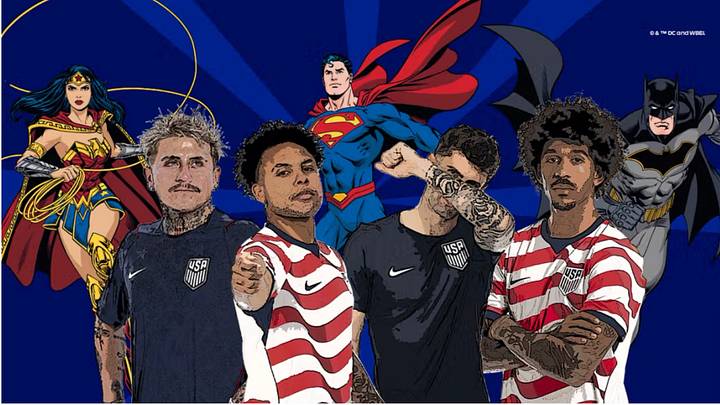 A new Justice League x USMNT comic blends soccer stars and superheroes in a limited-edition collectible release. A new Justice League x USMNT comic blends soccer stars and superheroes in a limited-edition collectible release.