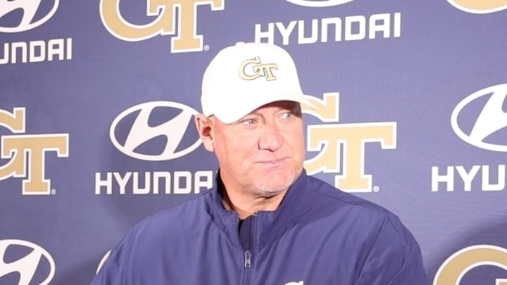Georgia Tech QB Coach Chris Weinke 