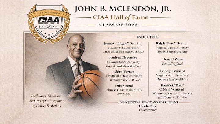 CIAA: John B. McClendon, Jr. Hall of Fame Honorees CIAA: John B. McClendon, Jr. Hall of Fame Honorees