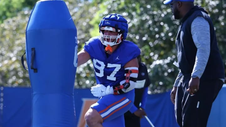 Florida Gators DL Joey Slackman Florida Gators DL Joey Slackman