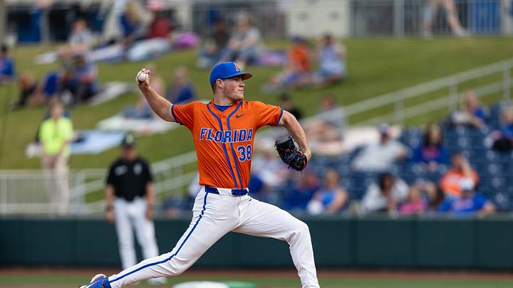 Hawai'i transfer Cooper Walls was Florida's Sunday starter early in the season.