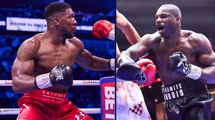 Daniel Dubois and Anthony Joshua face off ahead of their highly anticipated title fight Daniel Dubois and Anthony Joshua face off ahead of their highly anticipated title fight