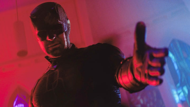 Matt Murdock / Daredevil (Charlie Cox) in Marvel Television's DAREDEVIL: BORN AGAIN, exclusively on Disney+. 