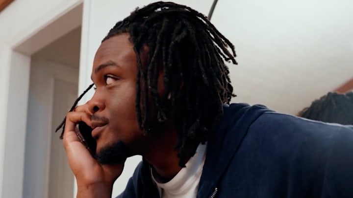 Former Tennessee Volunteers EDGE Joshua Josephs getting drafted by the Washington Commanders on day three of the 2026 NFL Draft.