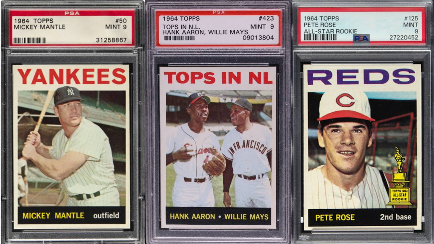 The 5 Most Iconic and Valuable 1964 Topps Baseball Cards