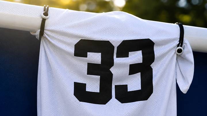 The Traverse City Central boys soccer team voted to retire Wilder Seeburger's No. 33 jersey and they hung it from a goal post, in his honor, during their first game of the 2026 season The Traverse City Central boys soccer team voted to retire Wilder Seeburger's No. 33 jersey and they hung it from a goal post, in his honor, during their first game of the 2026 season