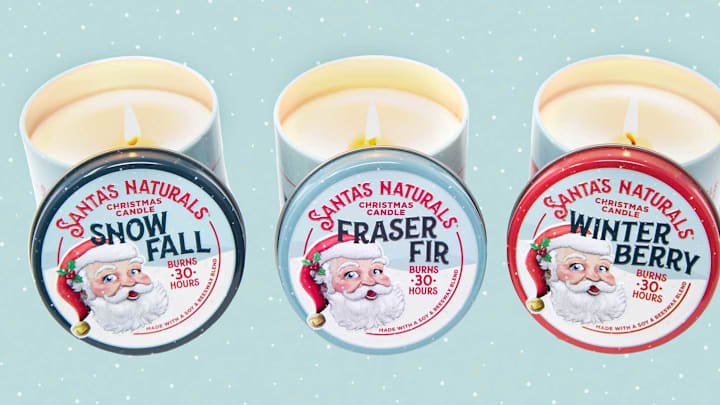 Holiday Giveback Candle - Santa's Naturals
