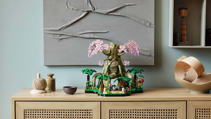 LEGO® The Legend of Zelda™ Great Deku Tree 2-in-1 Set. Image courtesy LEGO