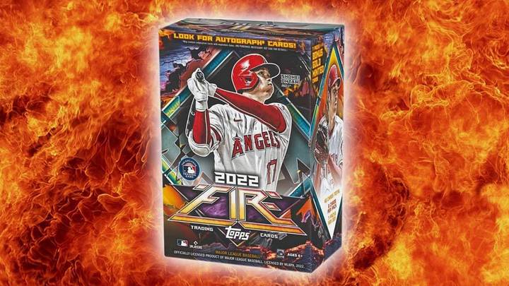 2022 Topps Fire was the last year Topps released the Fire product. 2022 Topps Fire was the last year Topps released the Fire product.