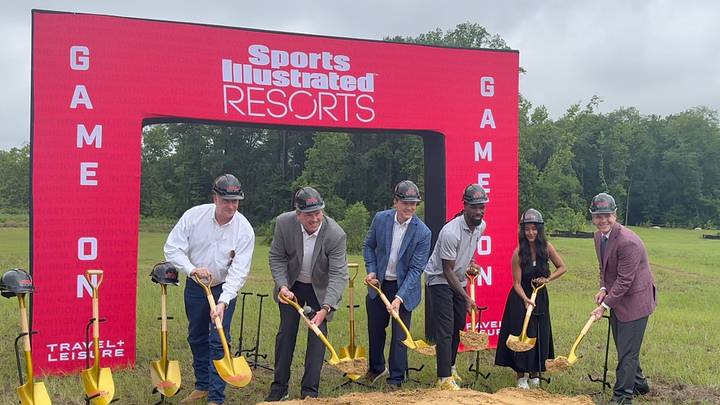 Ground Breaking at the Sports Illustrated Resort in Tuscaloosa Ground Breaking at the Sports Illustrated Resort in Tuscaloosa
