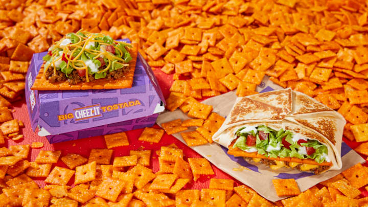 Taco Bell Cheez-It Crunchwrap Supreme and Tostada - credit: Taco Bell