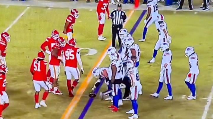 It sure looked like the Bills picked up the first down on third down. 