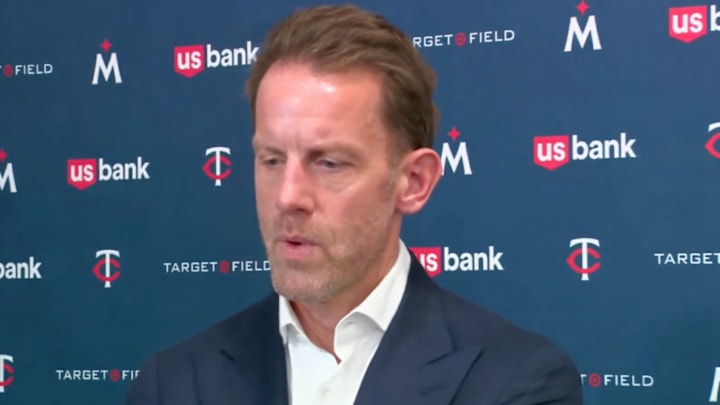 New Twins controlling owner Tom Pohlad spoke to the media on Wednesday. New Twins controlling owner Tom Pohlad spoke to the media on Wednesday.