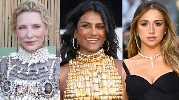 Cate Blanchett, Simone Ashley and Tate McCrae