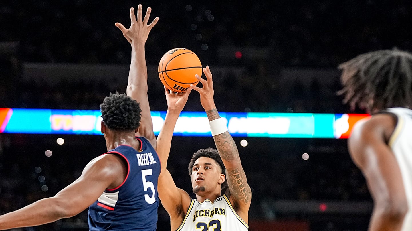 Yaxel Lendeborg Leads Michigan to Championship Victory Over UConn