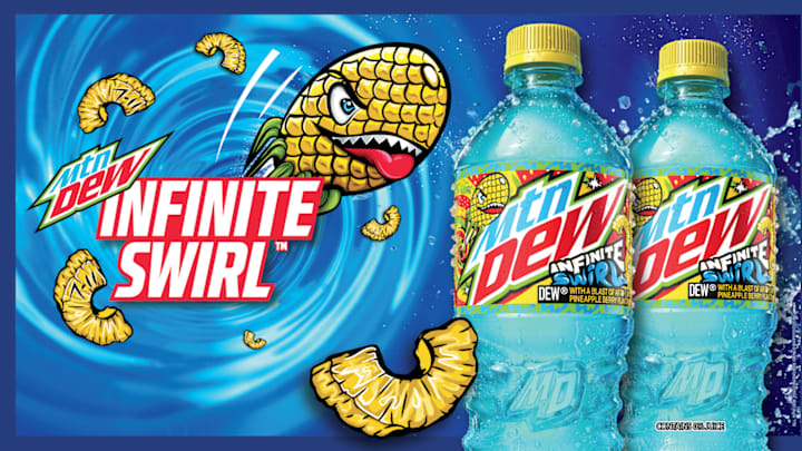 MTN DEW Infinite Swirl exclusively at 7-Eleven