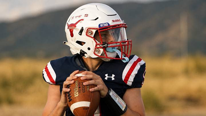 Altamont quarterback Dallan Ledbetter rushed for more than 300 yards and six touchdowns. He also added two passing TDs in his team's season-opening win. Altamont quarterback Dallan Ledbetter rushed for more than 300 yards and six touchdowns. He also added two passing TDs in his team's season-opening win.