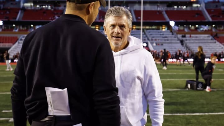 Utah football head coach Kyle Whittingham. 